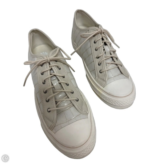 Shoes Sneakers By Yellow Box In Cream, Size: 8