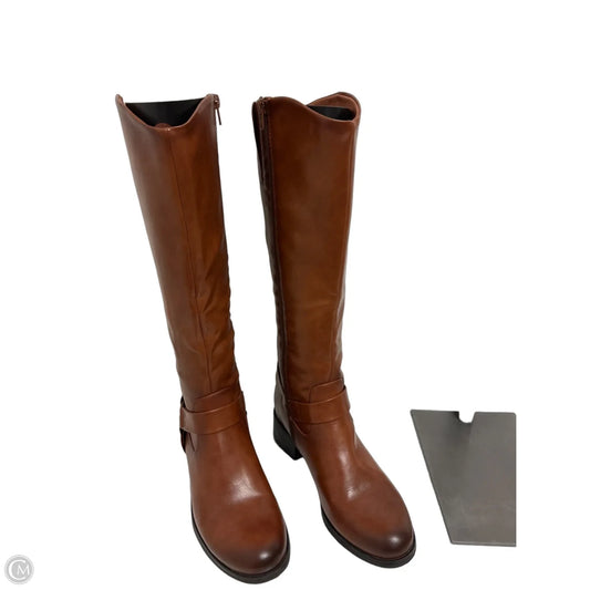 Boots Knee Heels By Dream Pairs In Brown, Size: 8.5