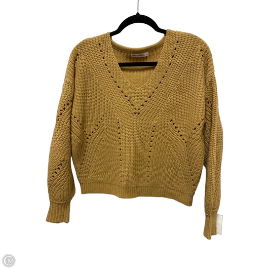 Sweater By Moon And Madison In Yellow, Size: S