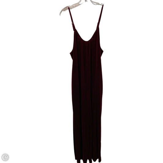 Jumpsuit By Emery Rose In Red, Size: 2x