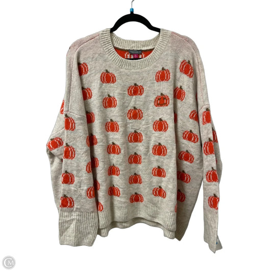 Sweater By Vince Camuto In Cream, Size: 1x