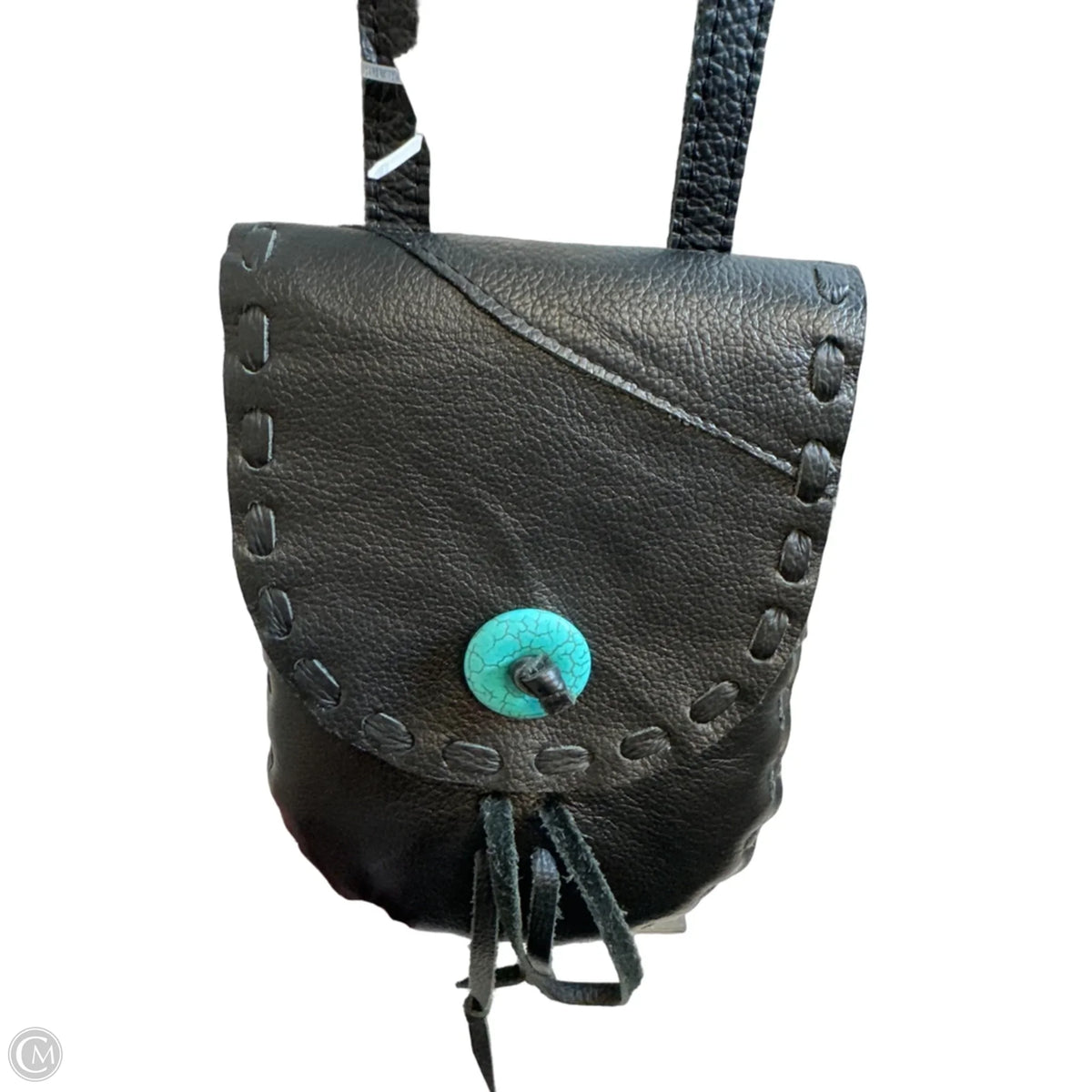 Handbag Leather By Clothes Mentor, Size: Small