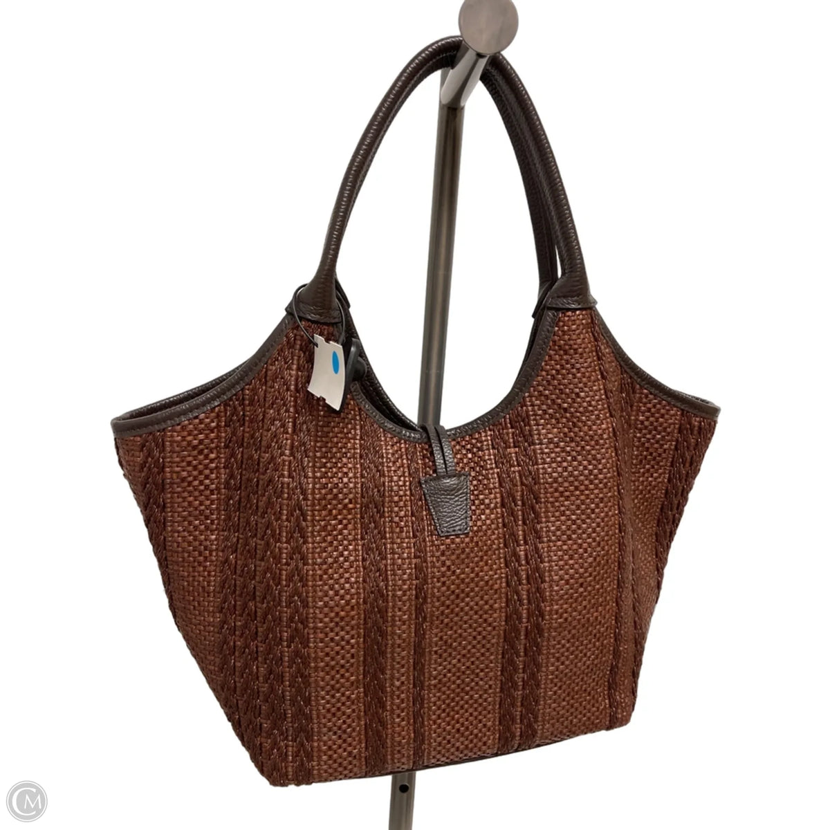 Handbag Leather By Cmc, Size: Large