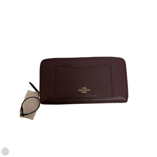 Wallet Designer By Coach, Size: Medium