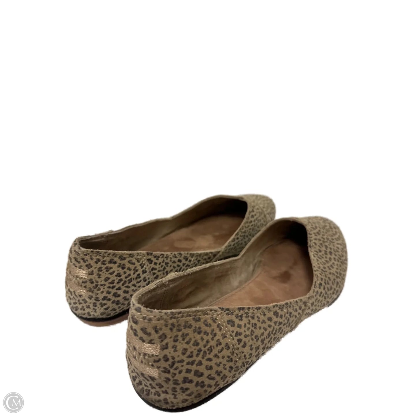 Shoes Flats By Toms In Animal Print, Size: 8.5