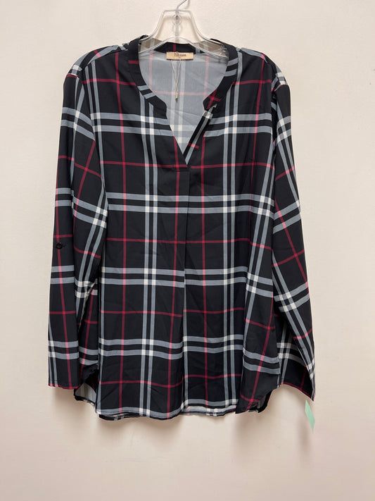 Top Long Sleeve By Clothes Mentor In Black, Size: Xl