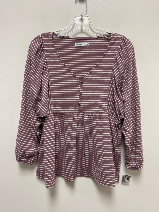 Top Long Sleeve By Sonoma  Size: M