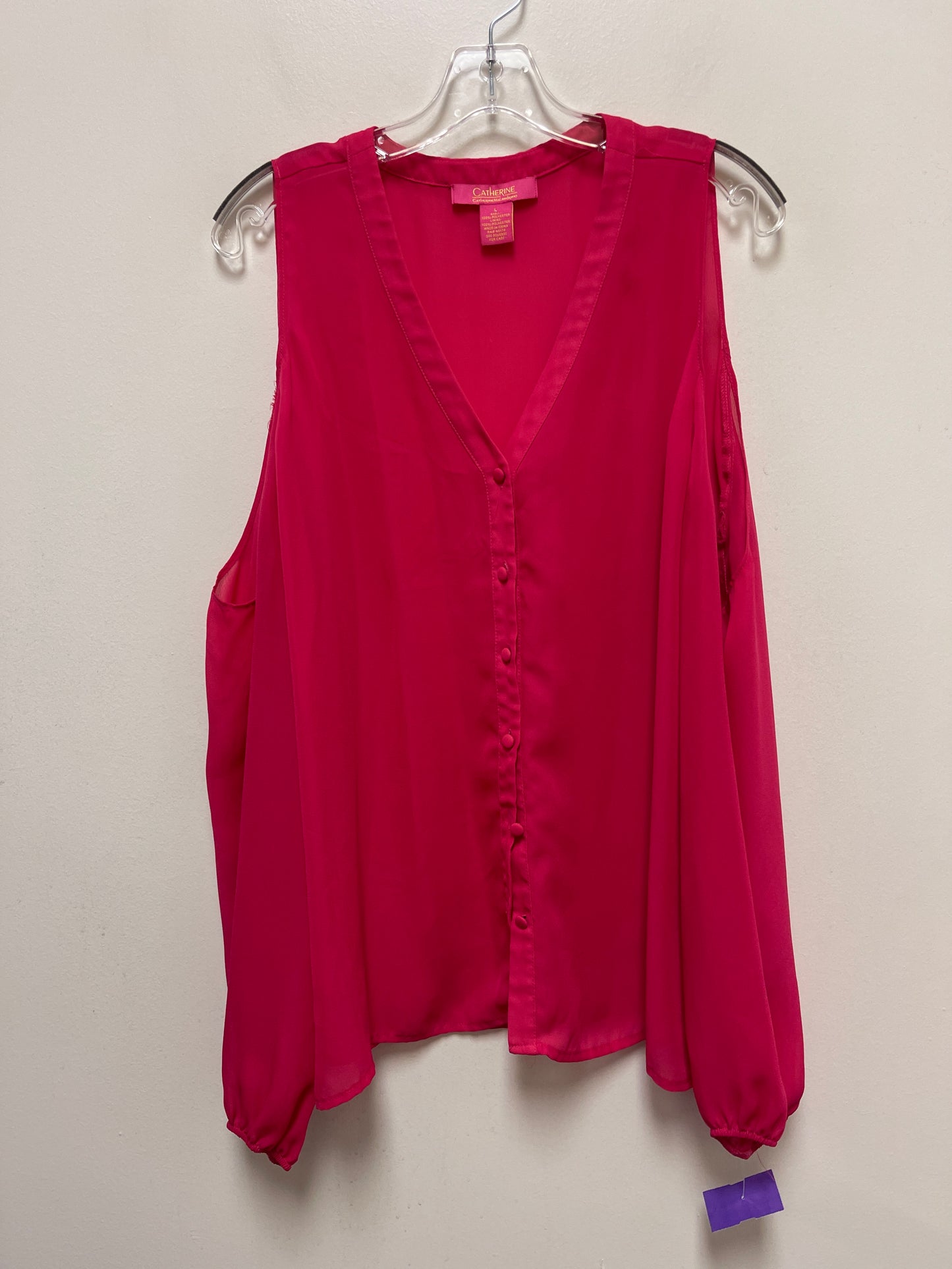 Top Long Sleeve By Catherine Malandrino  Size: L