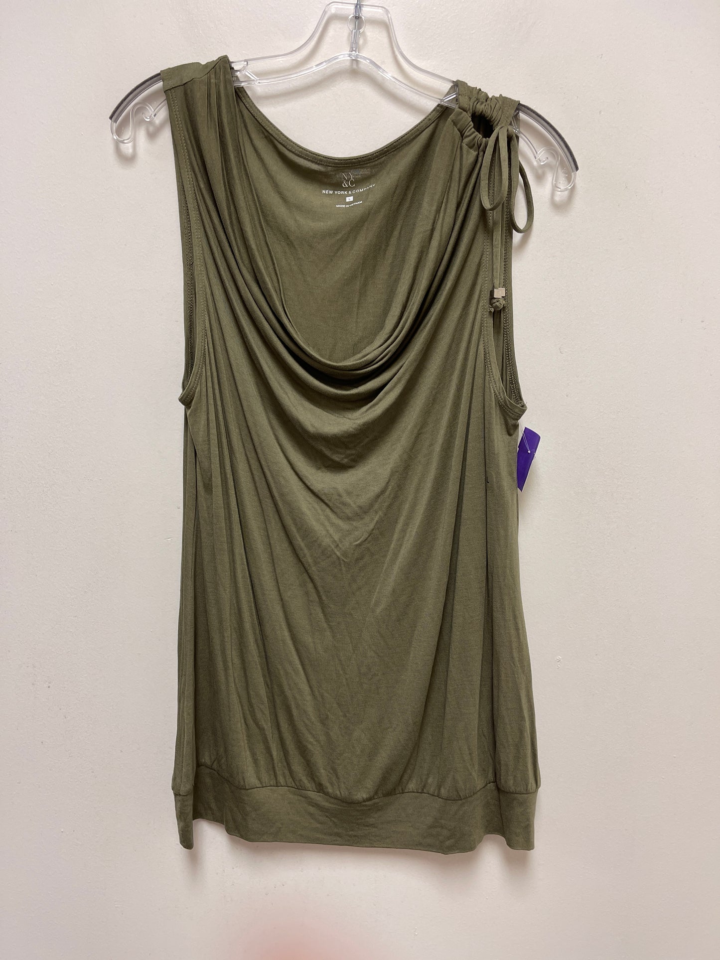 Top Sleeveless By New York And Co  Size: L