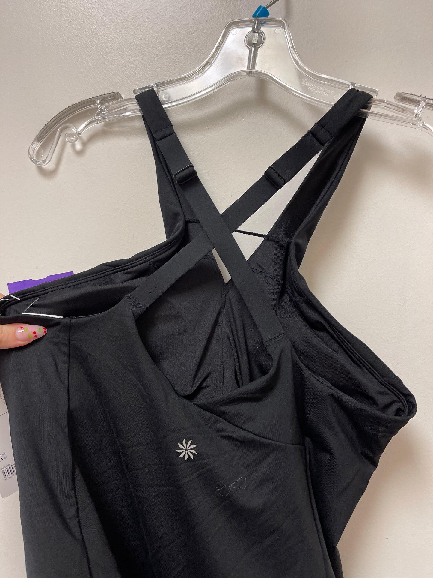 Black Athletic Tank Top Athleta, Size M