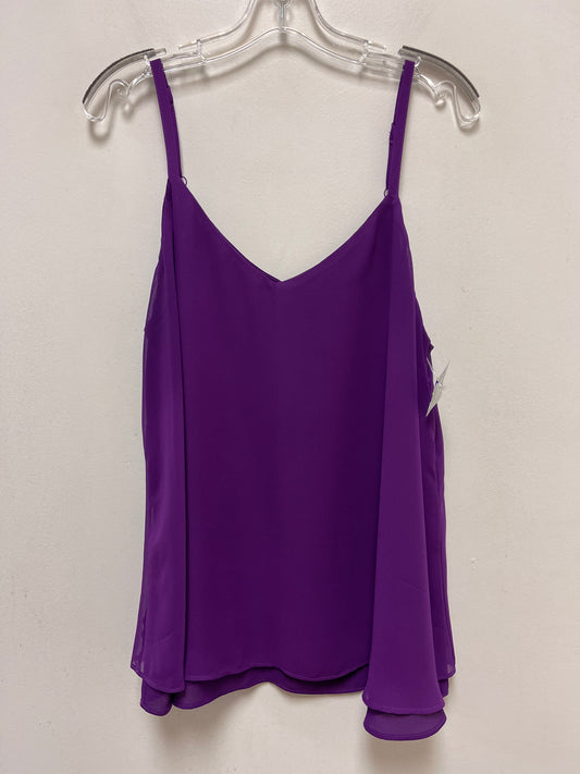 Purple Top Sleeveless Torrid, Size L