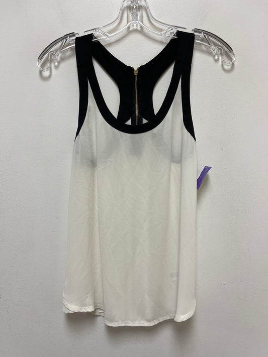 Cream Top Sleeveless Express, Size Xs