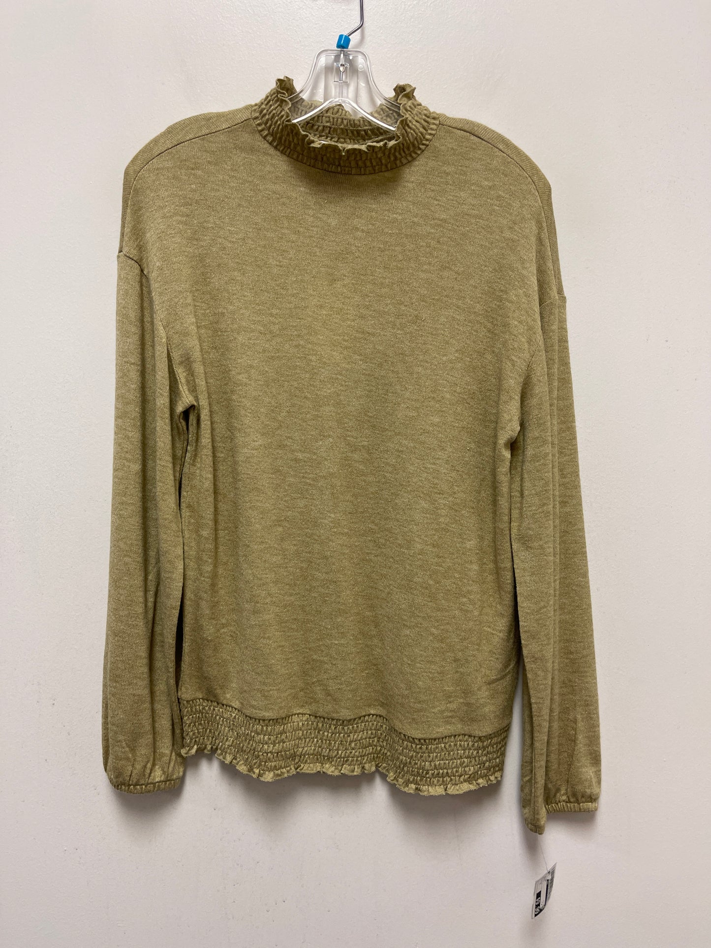 Green Top Long Sleeve A New Day, Size S