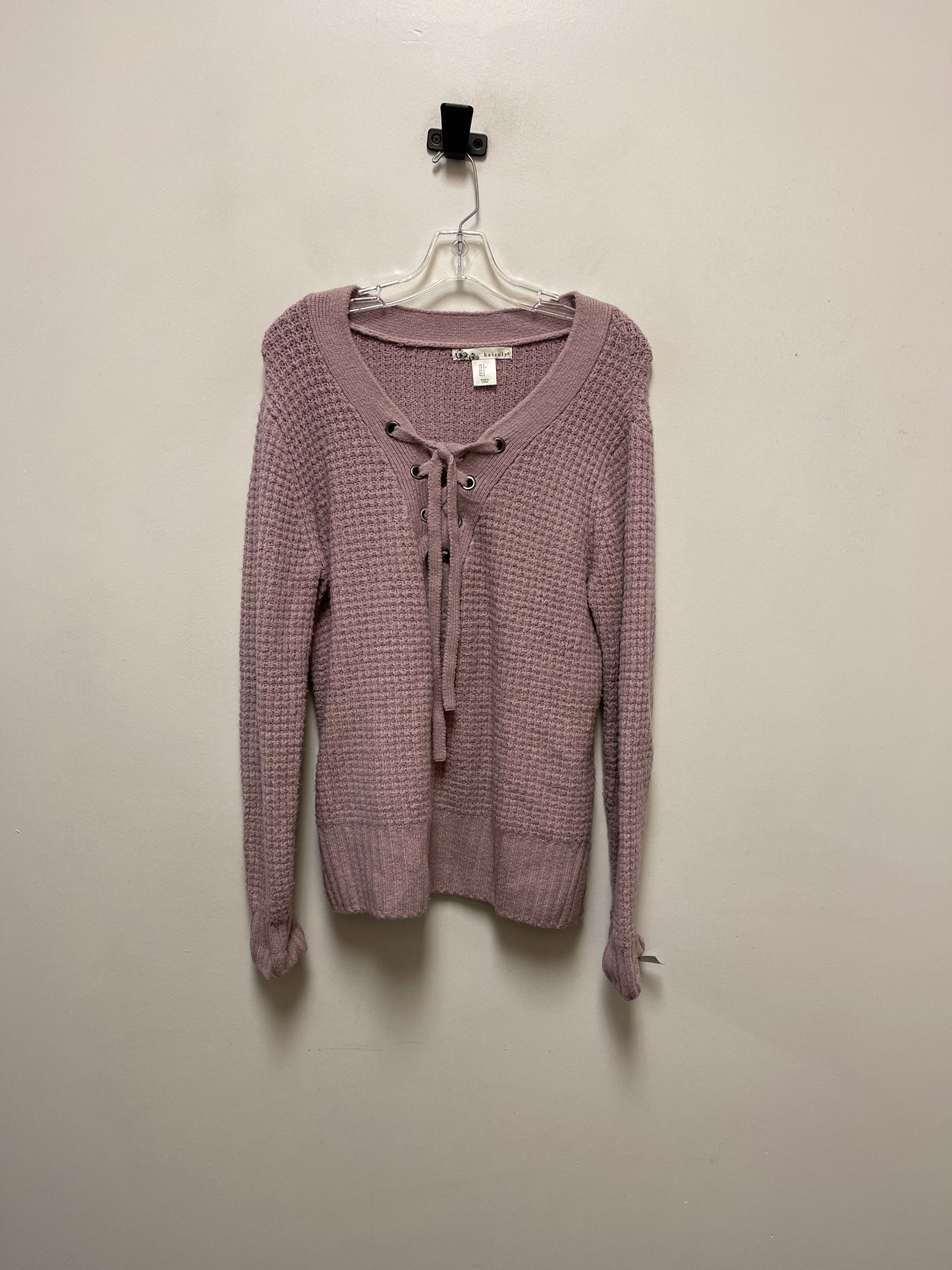 Sweater By Clothes Mentor In Pink, Size: S