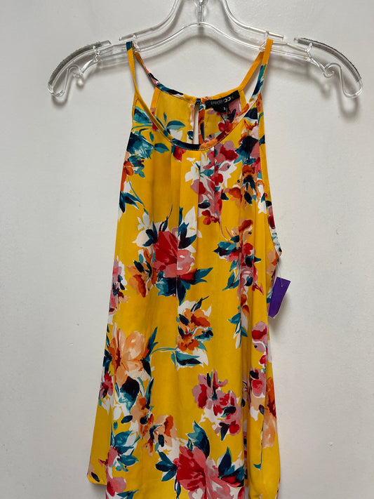 Yellow Top Sleeveless Papermoon, Size S