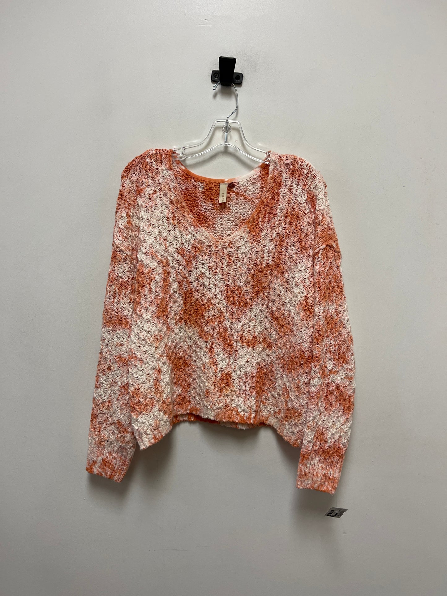 Sweater By Pilcro In Orange, Size: S