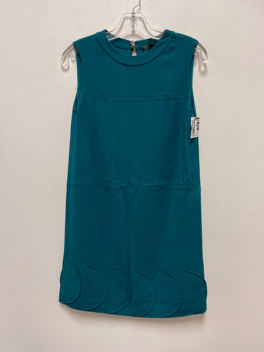 Teal Dress Casual Midi Cmb, Size Xs