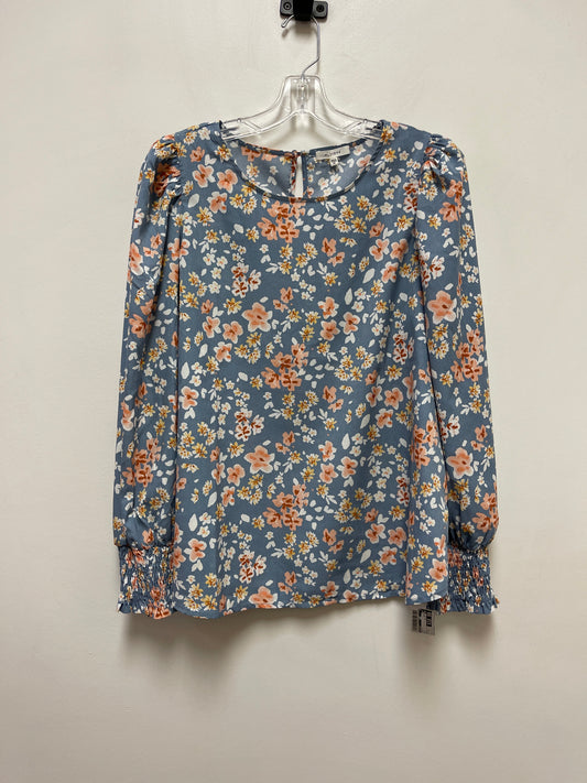 Blue Top Long Sleeve Pleione, Size Xl