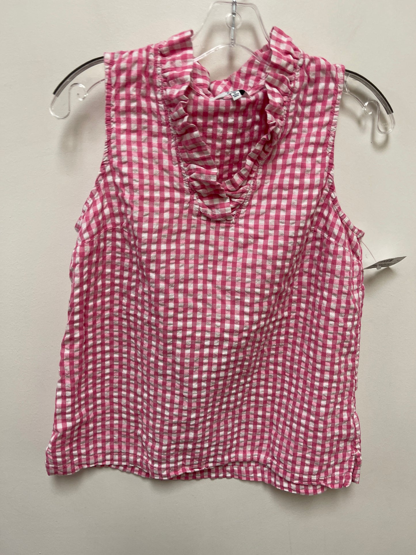 Pink Top Sleeveless Crown And Ivy, Size M