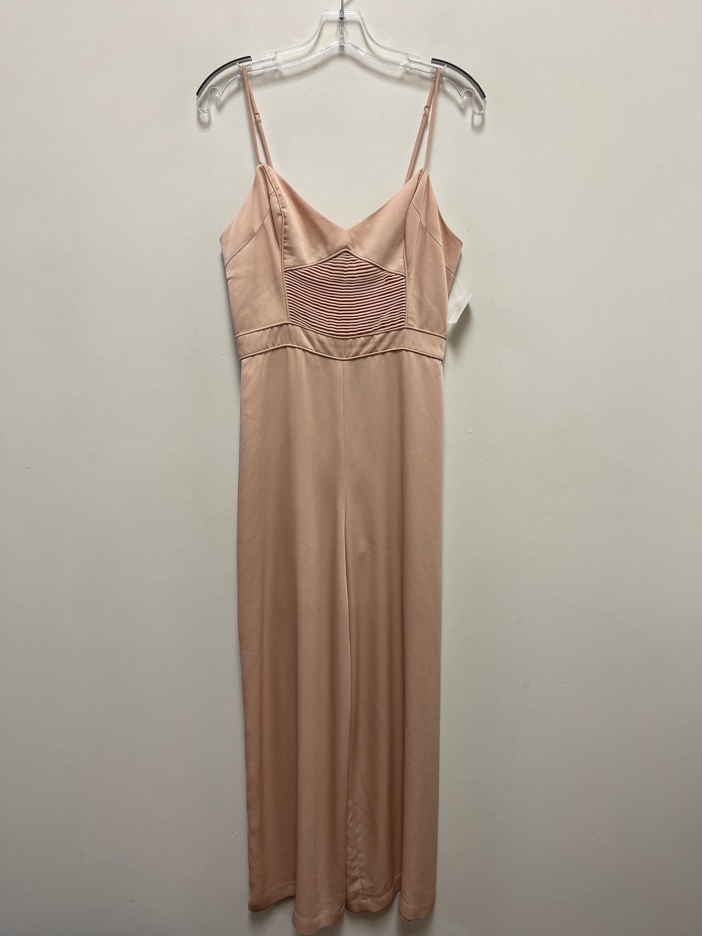 Peach Jumpsuit Bcbgmaxazria, Size M