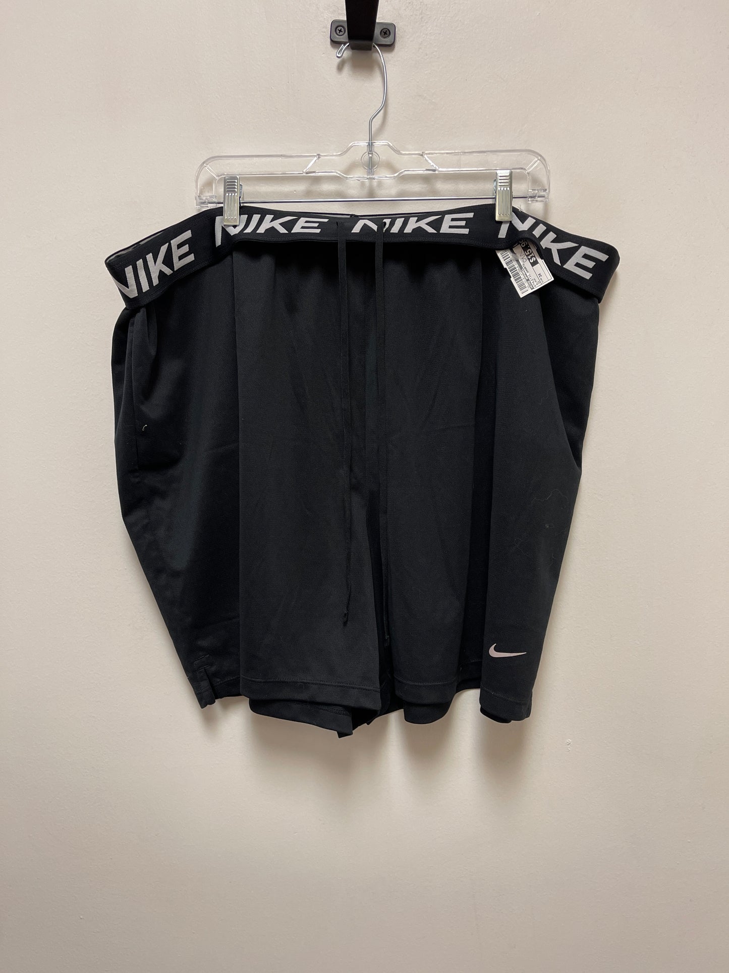 Black Athletic Shorts Nike Apparel, Size 3x