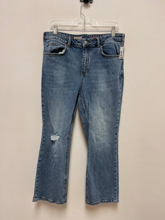 Blue Denim Jeans Straight Pilcro, Size 14