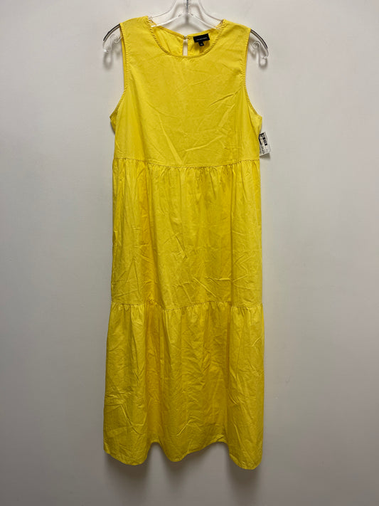 Dress Casual Maxi By Who What Wear In Yellow, Size: M