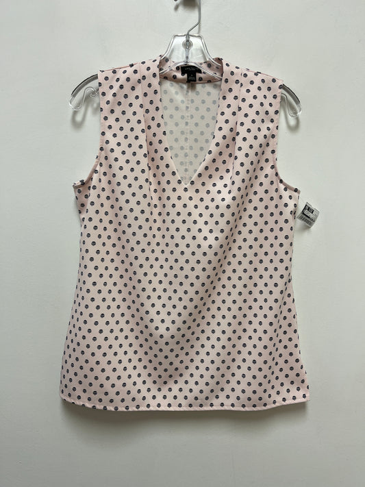 Top Sleeveless By Ann Taylor In Pink, Size: M