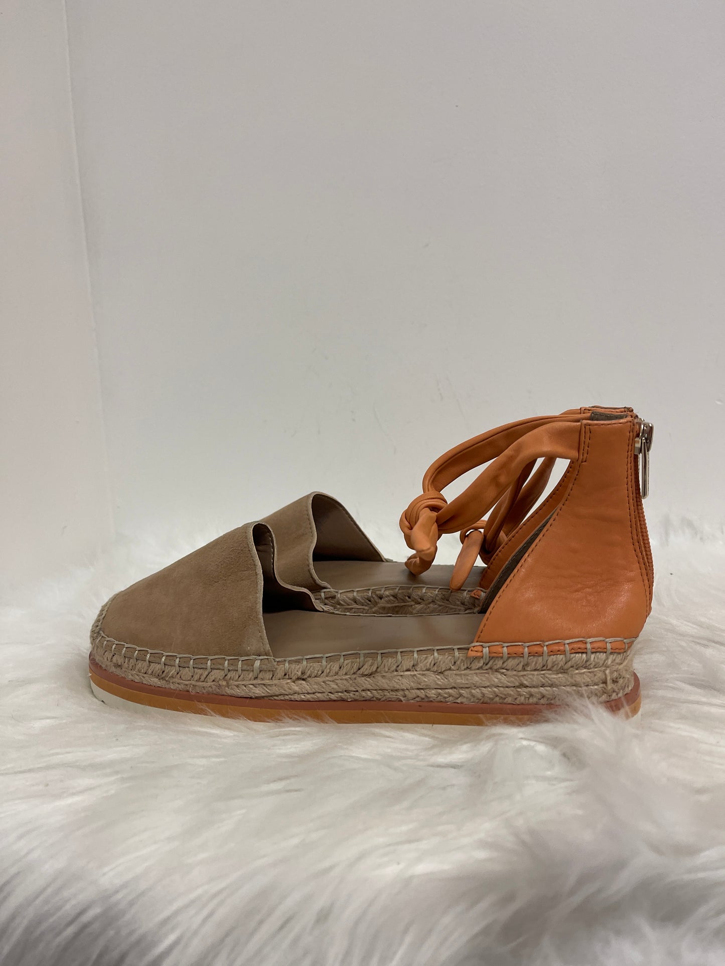 Shoes Flats By Vince Camuto In Orange, Size: 9.5