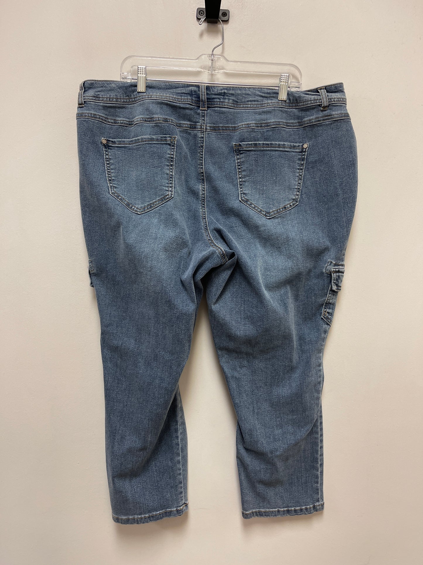 Jeans Skinny By Cato In Blue Denim, Size: 20