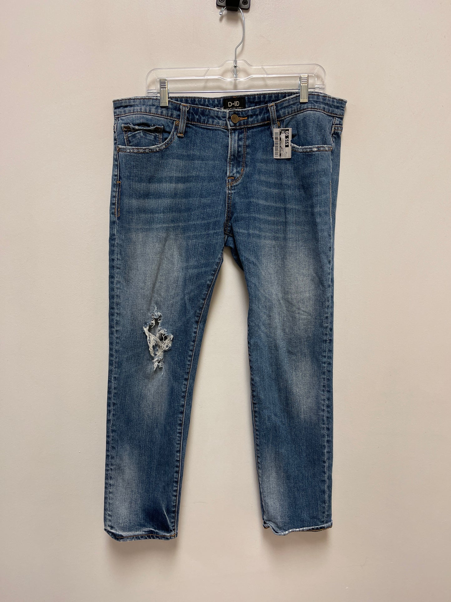 Jeans Skinny By Clothes Mentor In Blue Denim, Size: 12