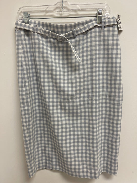 Skirt Midi By Ann Taylor In Grey, Size: 6