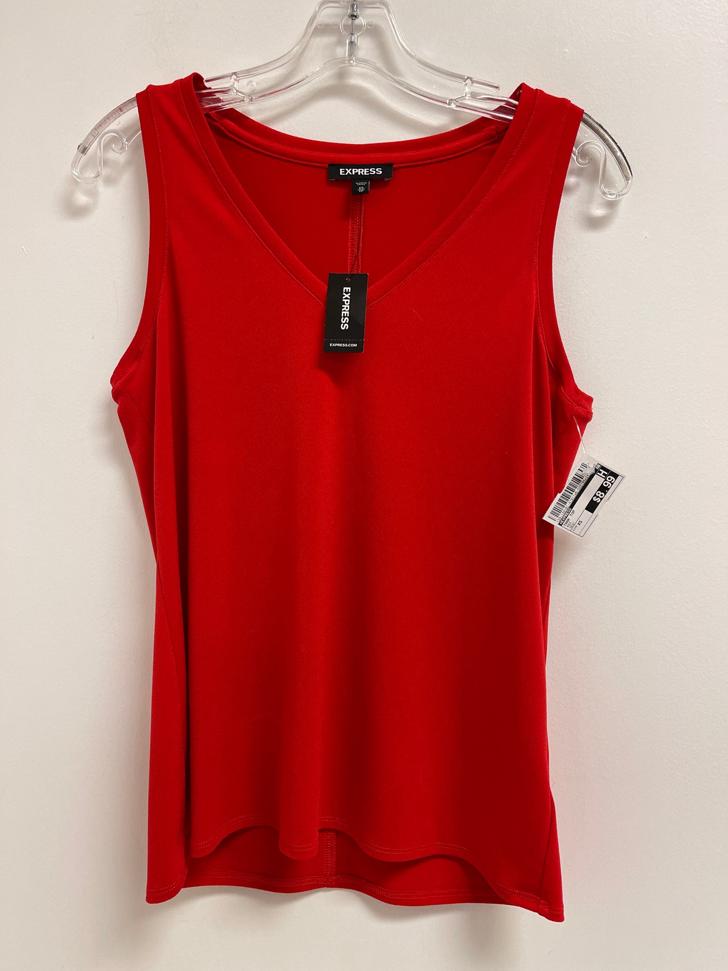 Tank Top By Express In Red, Size: Xs