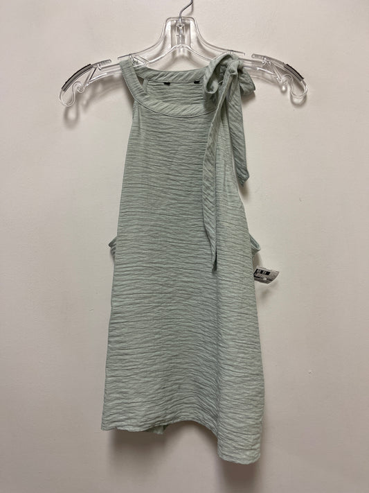 Top Sleeveless By Clothes Mentor In Green, Size: L