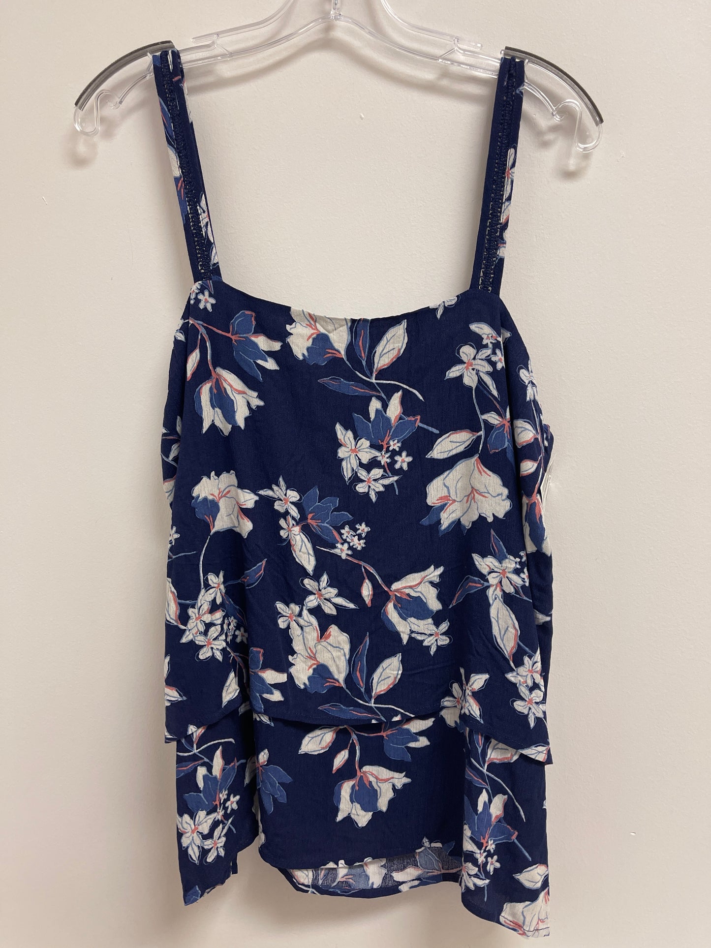 Top Sleeveless By Bobeau In Navy, Size: Xl