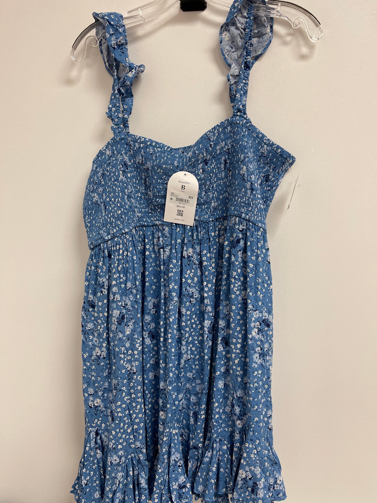 Tunic Sleeveless By Cmc In Blue, Size: 2x