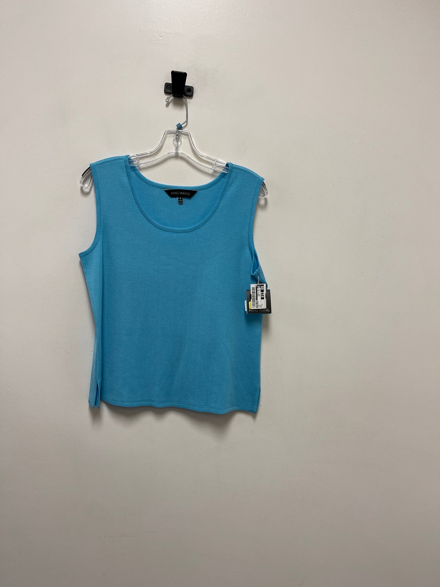 Tank Top By Ming Wang In Blue, Size: M