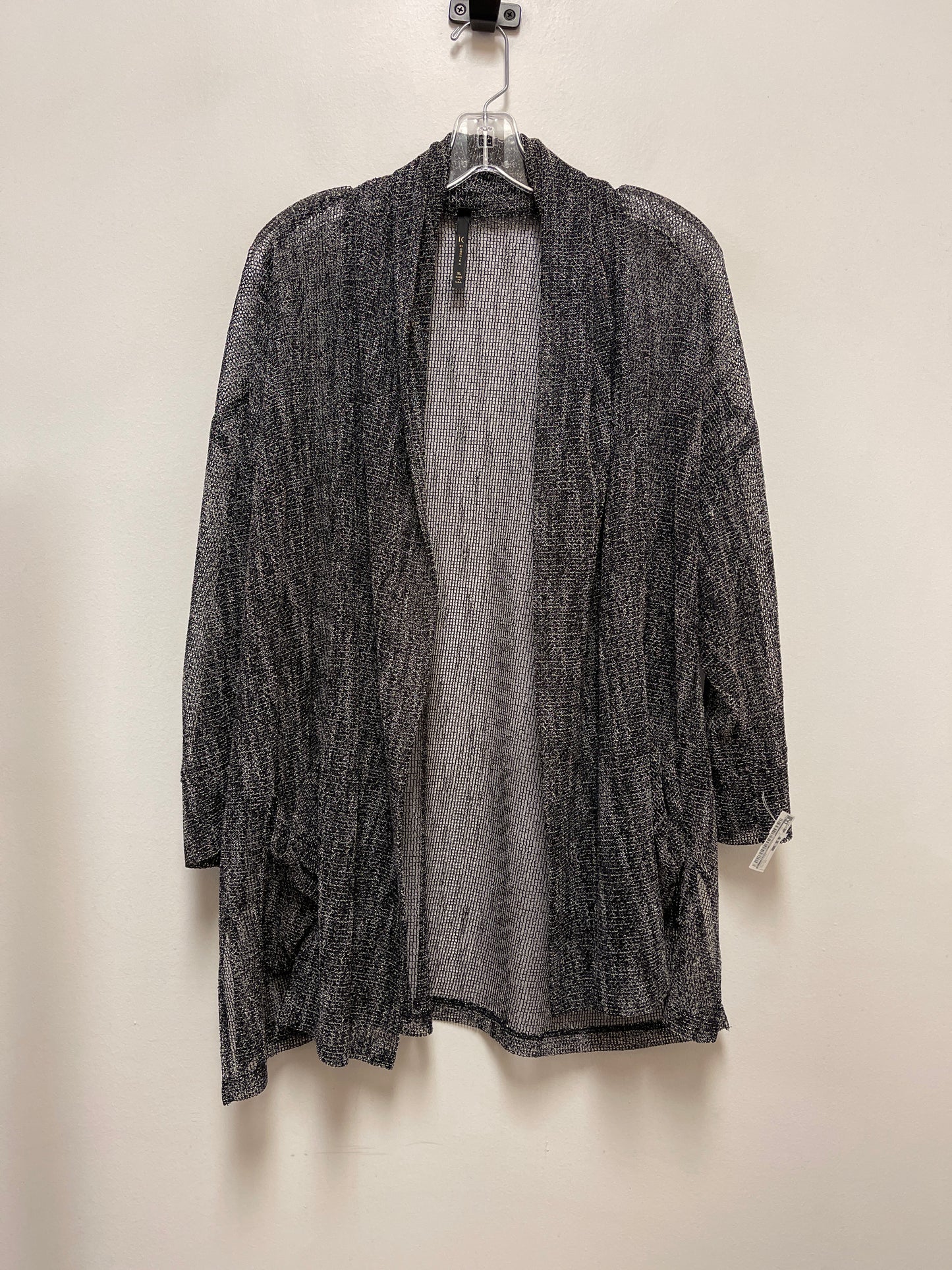 Cardigan By Clothes Mentor In Black, Size: Xl