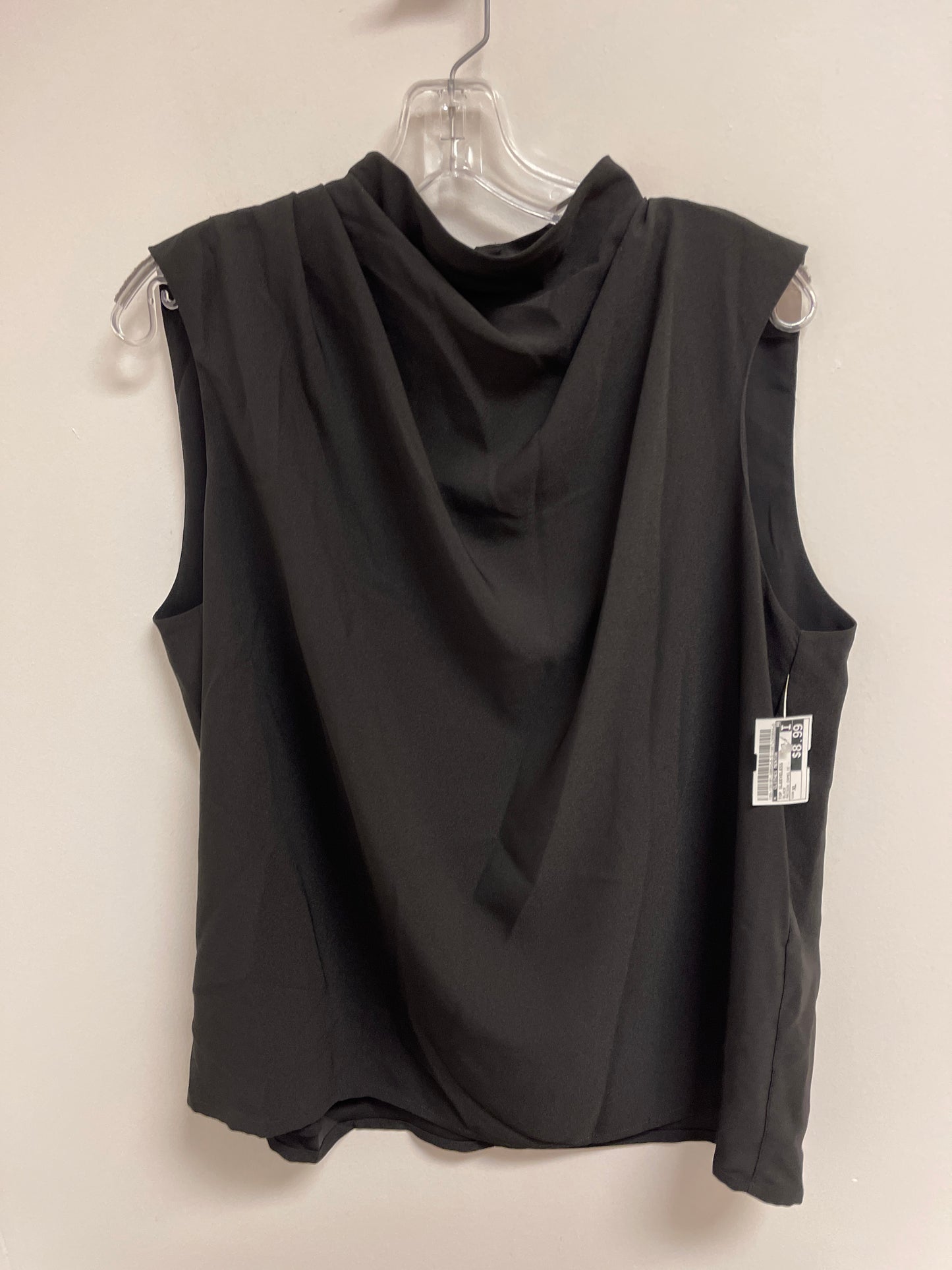 Top Sleeveless By Clothes Mentor In Black, Size: Xl