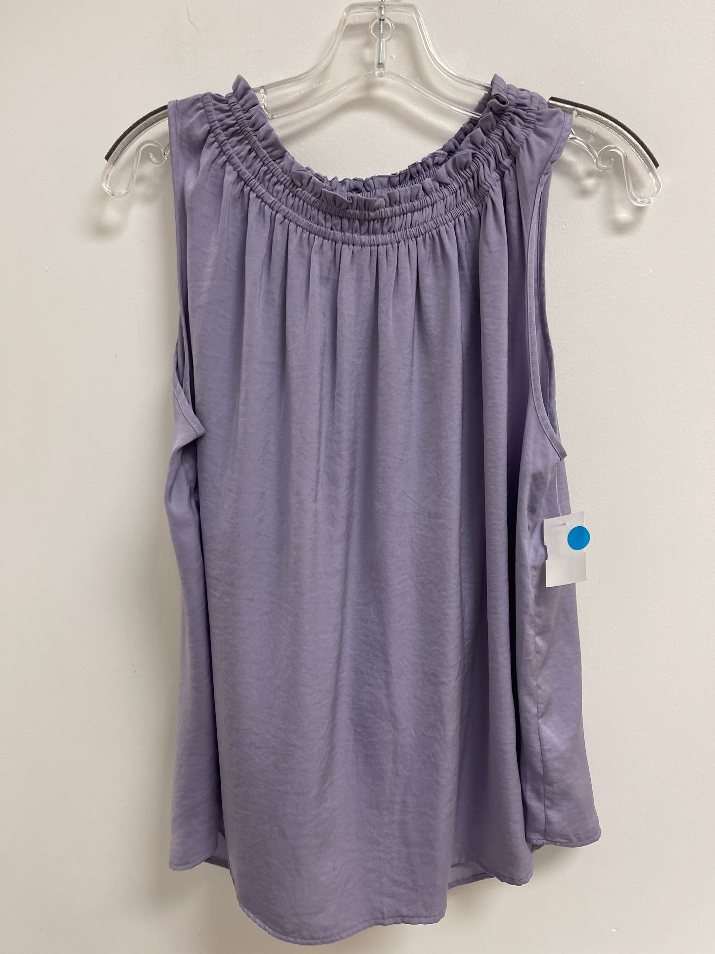 Top Sleeveless By Clothes Mentor In Purple, Size: Xl