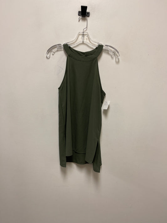 Top Sleeveless By Paper Crane In Green, Size: S