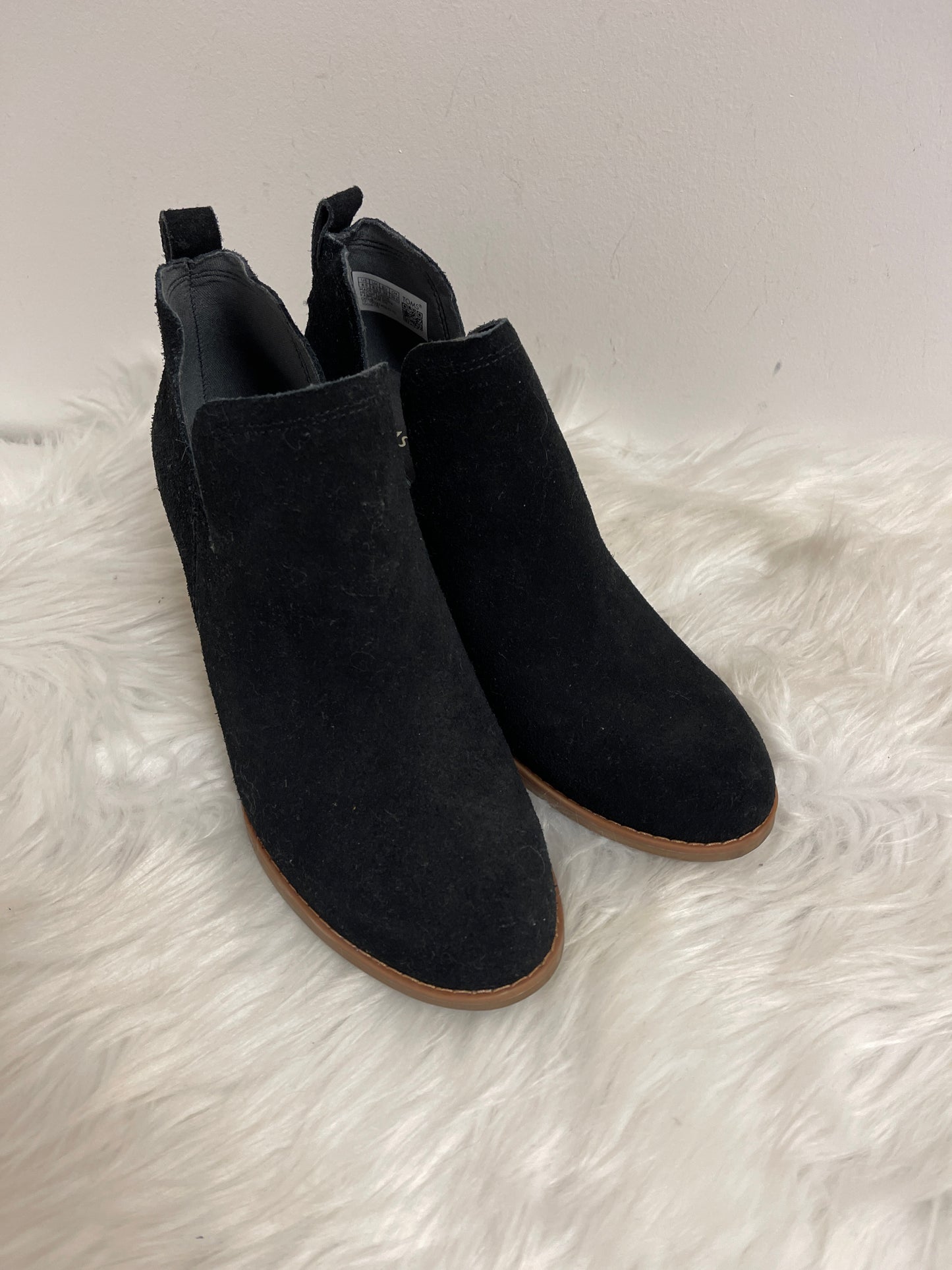 Boots Ankle Heels By Toms In Black, Size: 8.5