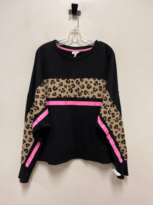 Sweater By Crown And Ivy In Black, Size: L