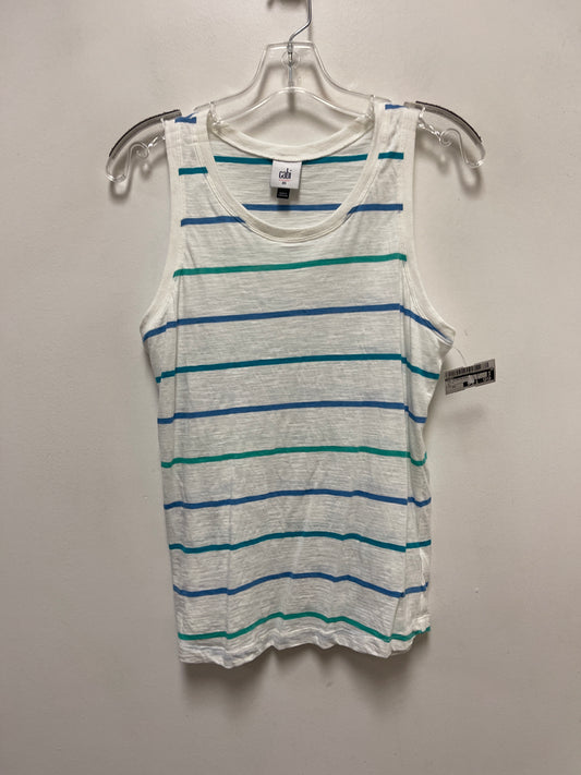 Top Sleeveless By Cabi In White, Size: Xs