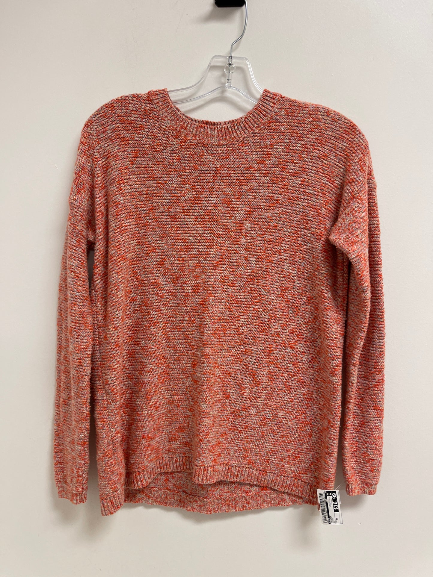 Sweater By Loft In Orange, Size: Xs