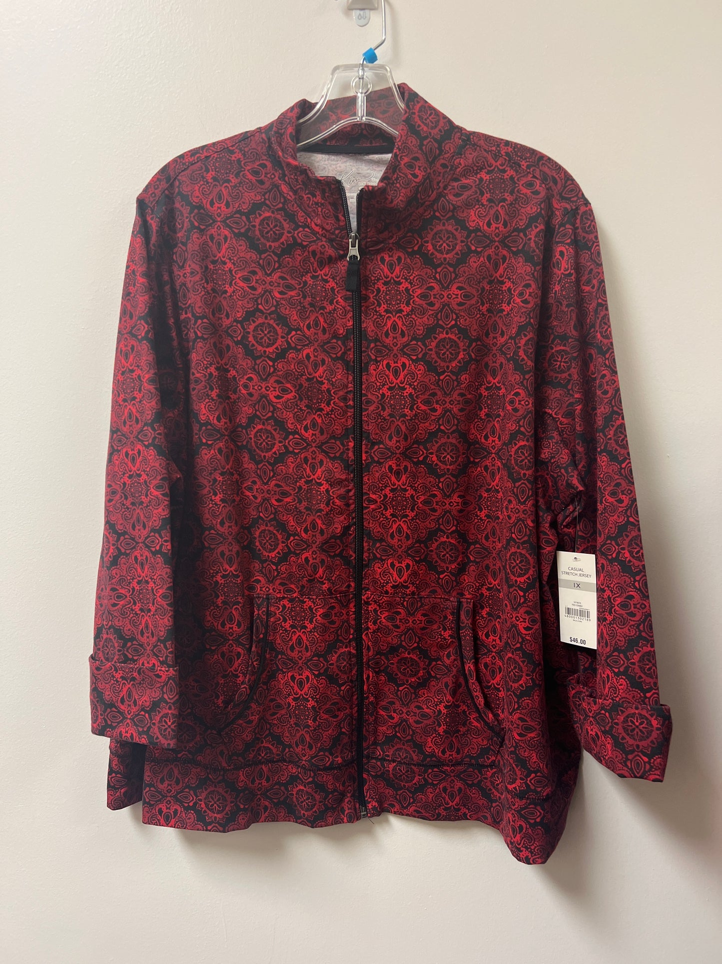 Jacket Other By Kim Rogers In Red, Size: 1x