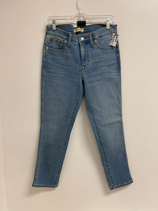 Jeans Skinny By Madewell In Blue Denim, Size: 8p