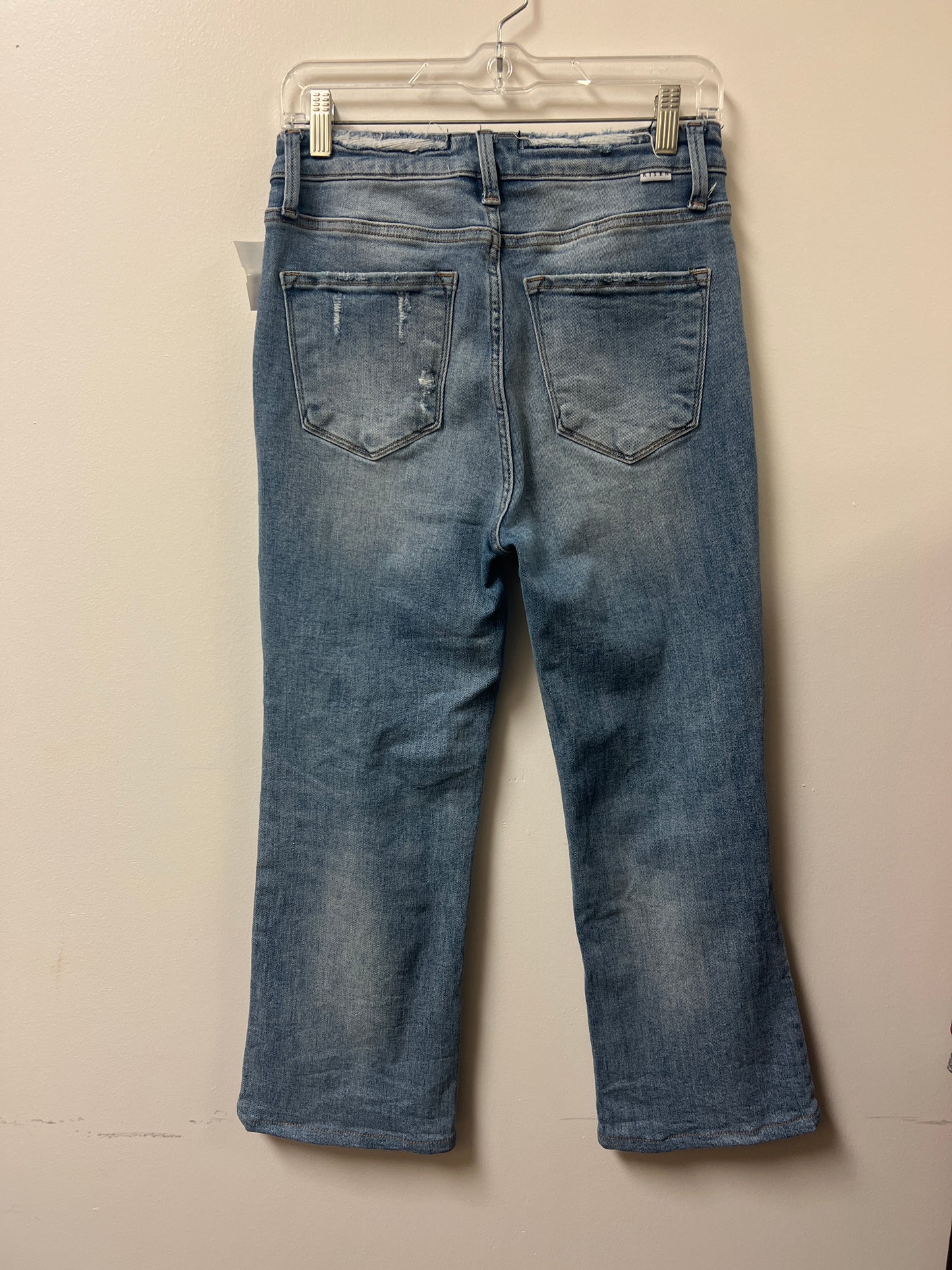 Jeans Straight By Risen In Blue Denim, Size: 8