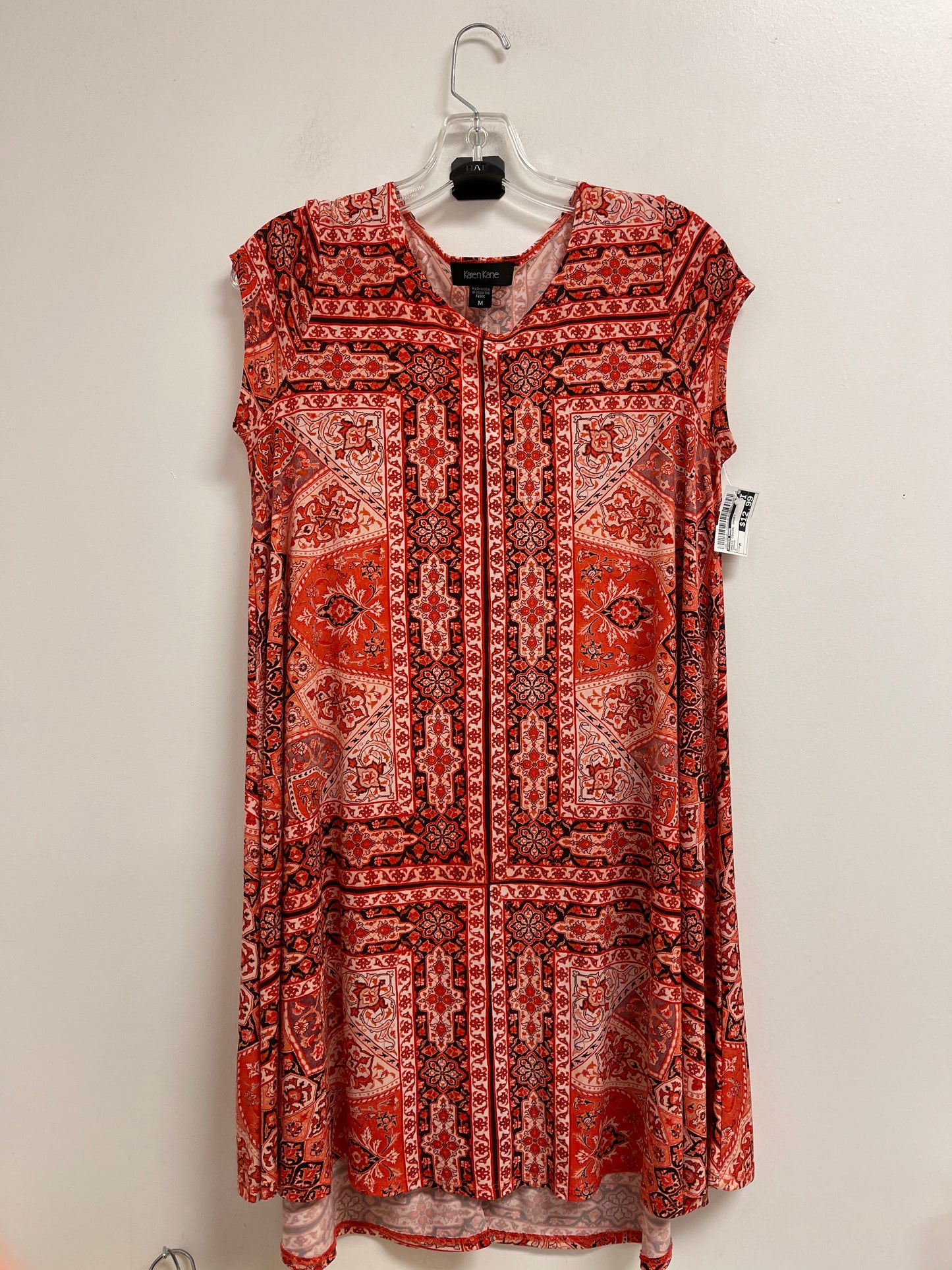 Dress Casual Short By Karen Kane In Orange, Size: M