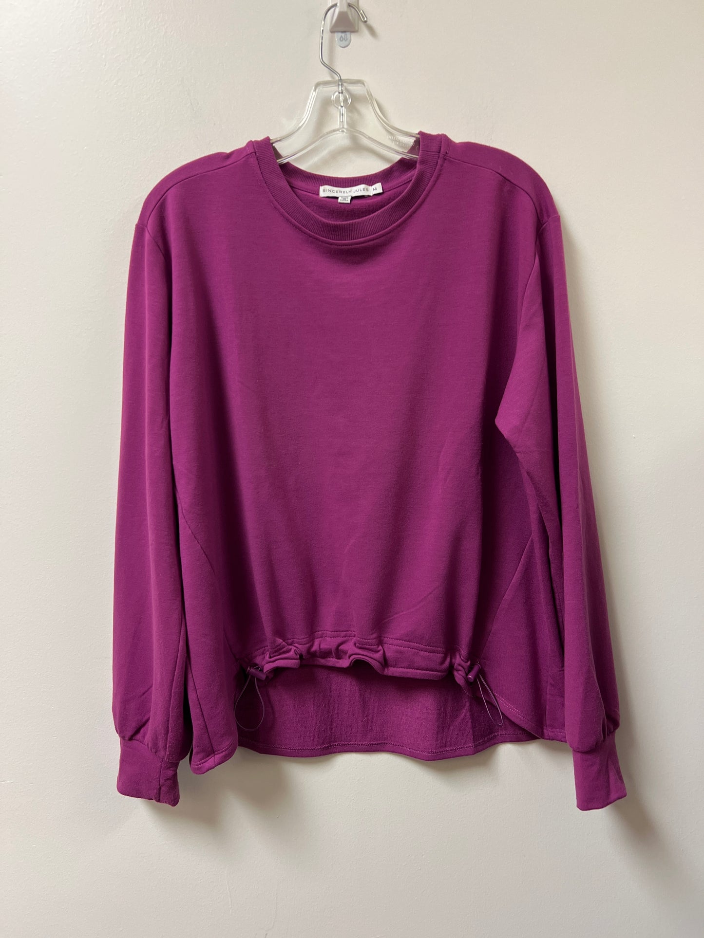 Sweater By Clothes Mentor In Purple, Size: M